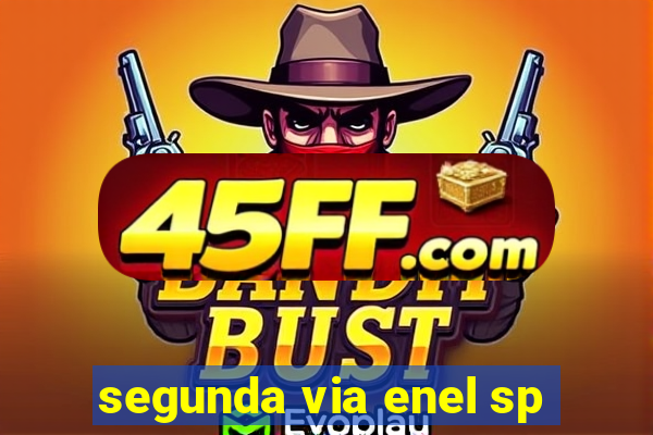 segunda via enel sp